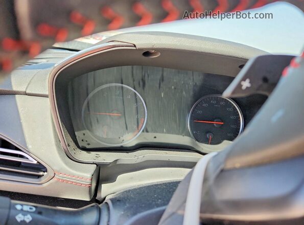 JF1VBAN61P8819054 2023 SUBARU WRX Silver Սարքավորումների վահանակի տեսք