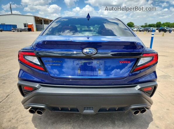 JF1VBAN65S8801522 2025 SUBARU WRX Blue Հետևի տեսք