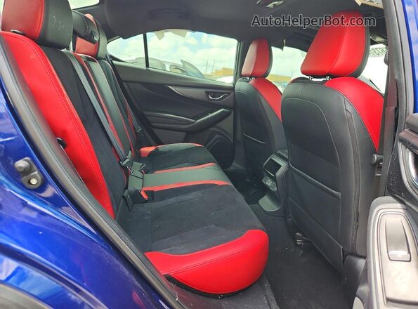 JF1VBAN65S8801522 2025 SUBARU WRX Blue Հետևի նստատեղերի տեսք