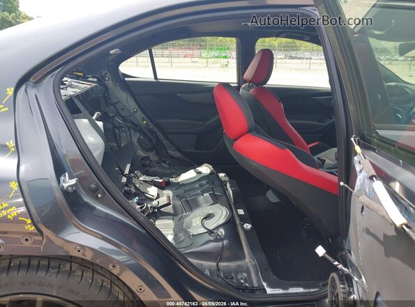 JF1VBAN65S9808822 2025 SUBARU WRX Gray VIN კოდის სტიკერის ხედი
