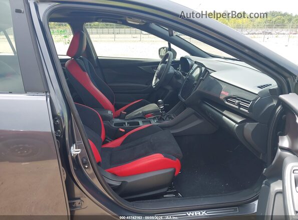 JF1VBAN65S9808822 2025 SUBARU WRX Gray წინა სალონის ხედი