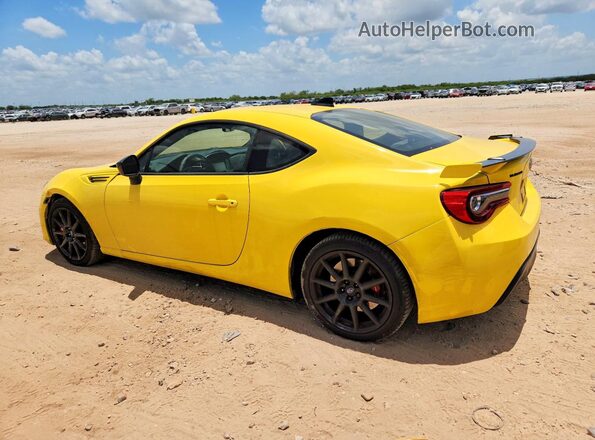 JF1ZCAC10H9601804 2017 SUBARU BRZ Yellow Rear left