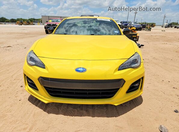 JF1ZCAC10H9601804 2017 SUBARU BRZ Yellow Front view