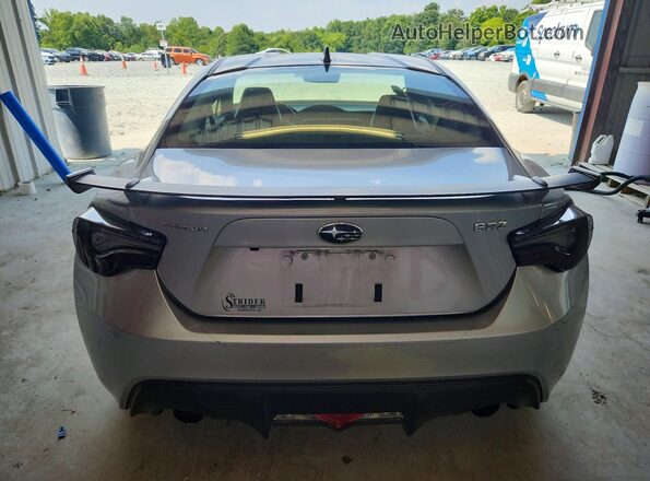 JF1ZCAC10H9605156 2017 SUBARU BRZ Silver Rear view