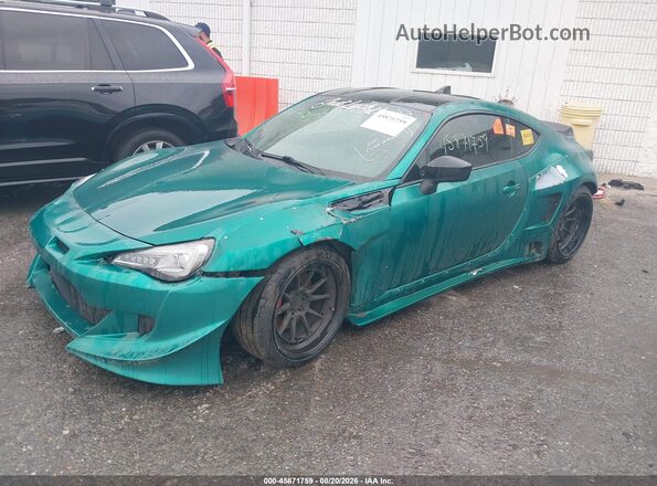 JF1ZCAC10J9601565 2018 SUBARU BRZ Зеленый Передняя левая четверть