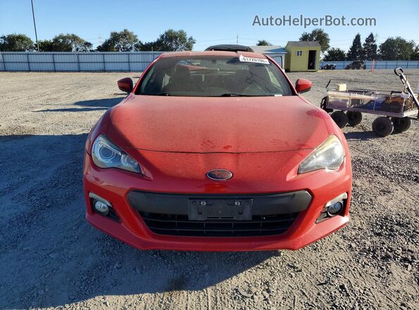 JF1ZCAC12G8604093 2016 SUBARU BRZ Красный Вид спереди