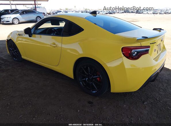 JF1ZCAC12H9602033 2017 SUBARU BRZ Желтый Задняя левая четверть