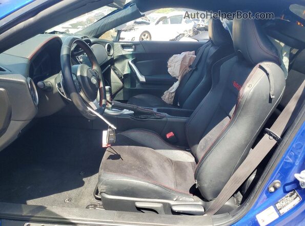 JF1ZCAC12K8601624 2019 SUBARU BRZ Blue Вид салону спереду