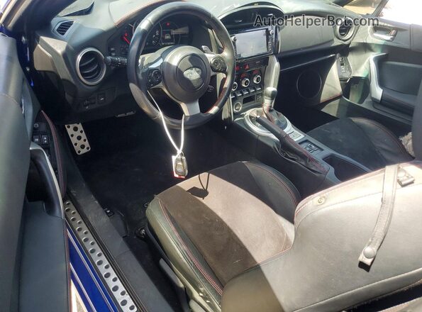 JF1ZCAC12K8601624 2019 SUBARU BRZ Blue Вид панелі приладів