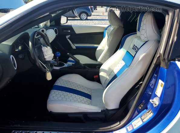 JF1ZCAC15G9600808 2016 SUBARU BRZ Blue Սալոնի դիմացի տեսք