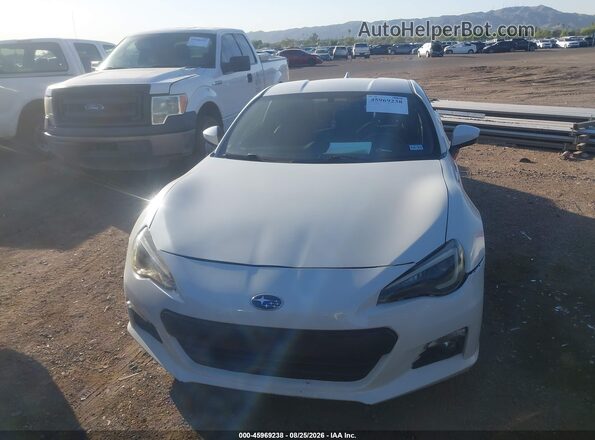 JF1ZCAC16G8600919 2016 SUBARU BRZ White ხელსაწყოთა პანელის ხედი