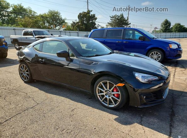 JF1ZCAC17H9604747 2017 SUBARU BRZ Черный Вид салона спереди