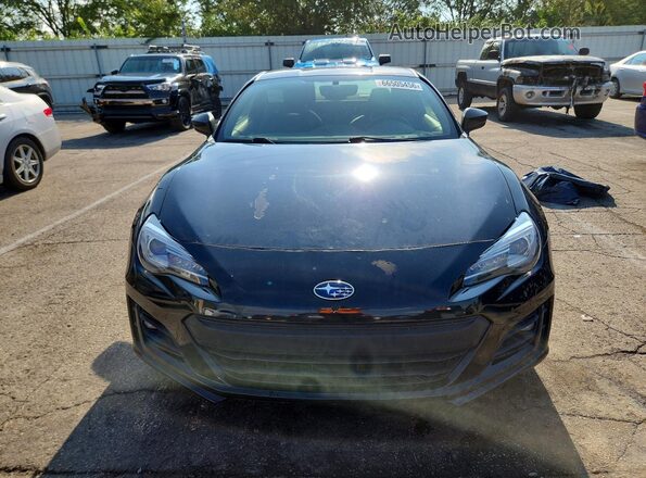 JF1ZCAC17H9604747 2017 SUBARU BRZ Черный Вид щитка приборов