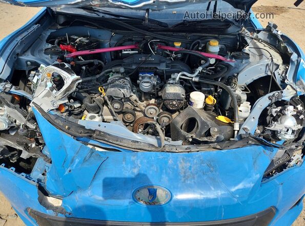 JF1ZCAC19G9600276 2016 SUBARU BRZ Синий Вид задней части салона