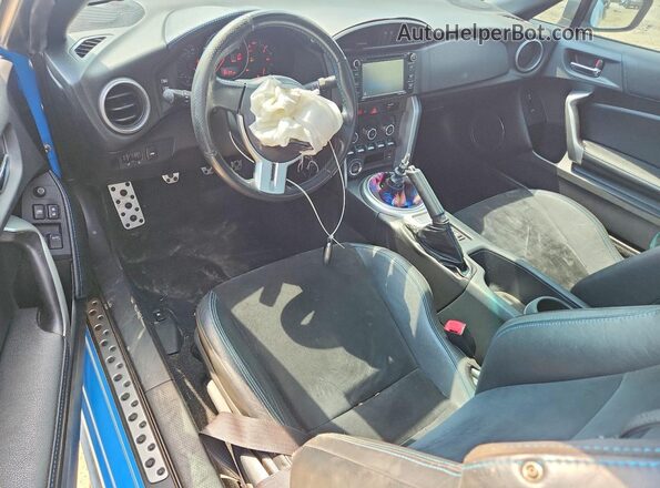 JF1ZCAC19G9600276 2016 SUBARU BRZ Синий Вид панели приборов