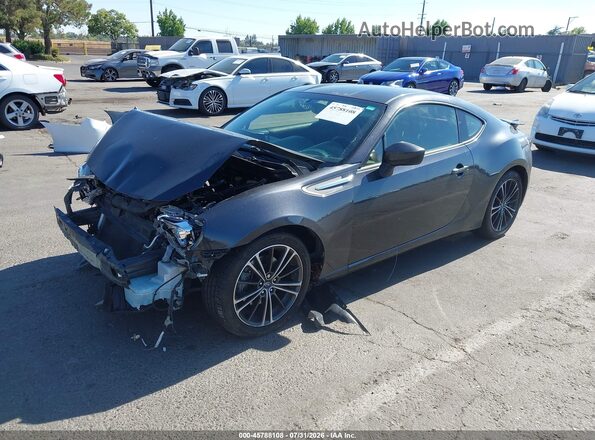 JF1ZCAC1XG9601646 2016 SUBARU BRZ Black Առջևի ձախ երեք քառորդ տեսարան