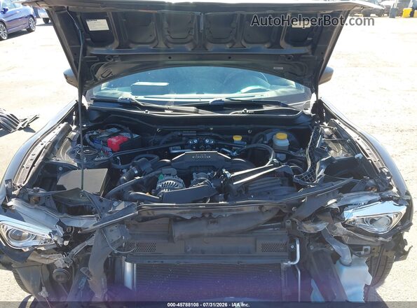 JF1ZCAC1XG9601646 2016 SUBARU BRZ Black Հետևի տեսք