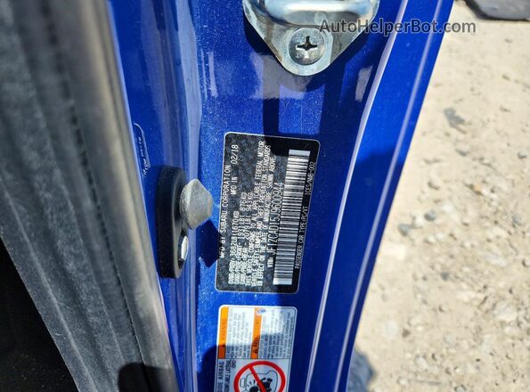 JF1ZCAD15J9600944 2018 SUBARU BRZ Blue Engine compartment view