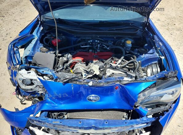 JF1ZCAD15J9600944 2018 SUBARU BRZ Blue Rear interior view