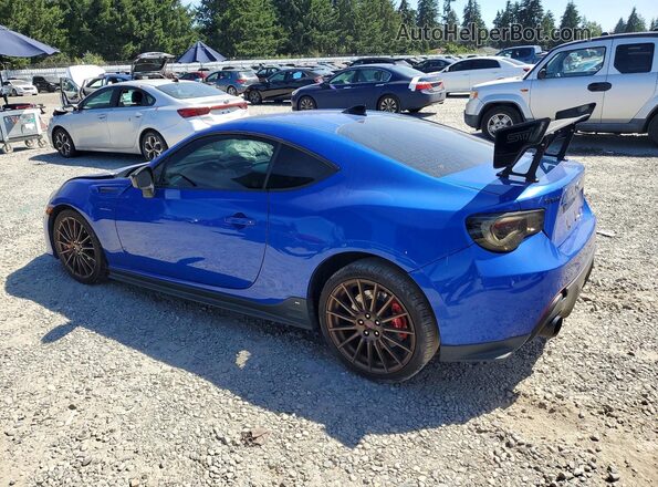 JF1ZCAD16J9600984 2018 SUBARU BRZ Синий Задняя левая четверть