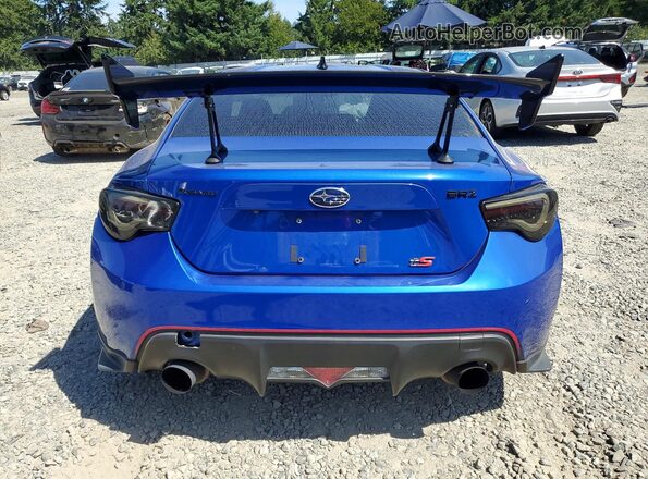 JF1ZCAD16J9600984 2018 SUBARU BRZ Синий Вид сзади