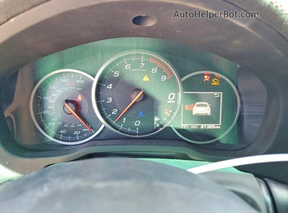 JF1ZCAD16J9600984 2018 SUBARU BRZ Синий Вид щитка приборов