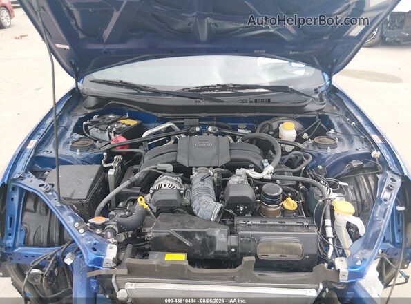 JF1ZDBE17N9700115 2022 SUBARU BRZ Blue Rear view