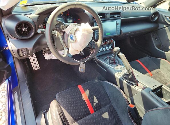 JF1ZDBE17P9702112 2023 SUBARU BRZ Blue Widok deski rozdzielczej