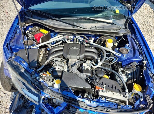 JF1ZDBE17P9702112 2023 SUBARU BRZ Blue Widok wnętrza z tyłu
