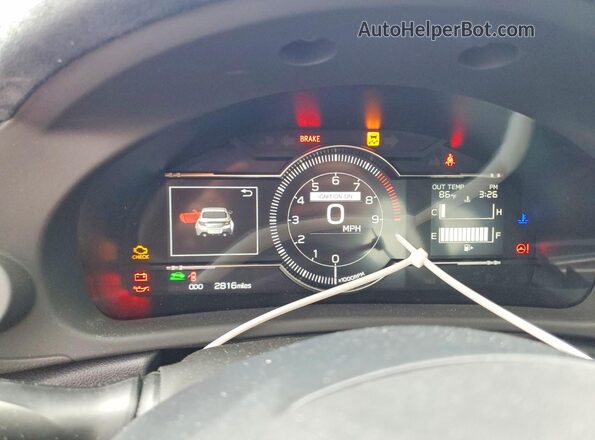 JF1ZDBE19P9707781 2023 SUBARU BRZ Blue ხელსაწყოთა პანელის ხედი