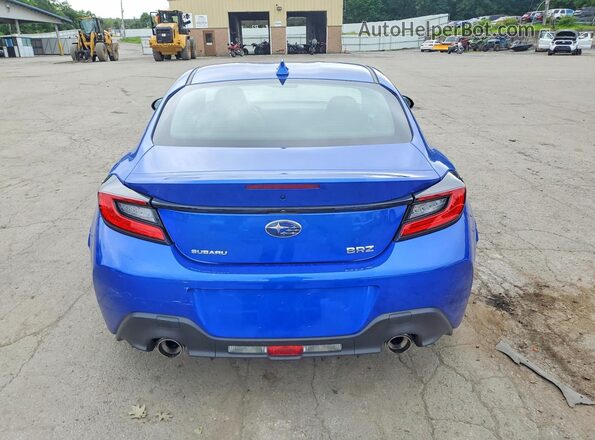 JF1ZDBE19P9707781 2023 SUBARU BRZ Blue უკანა ხედი