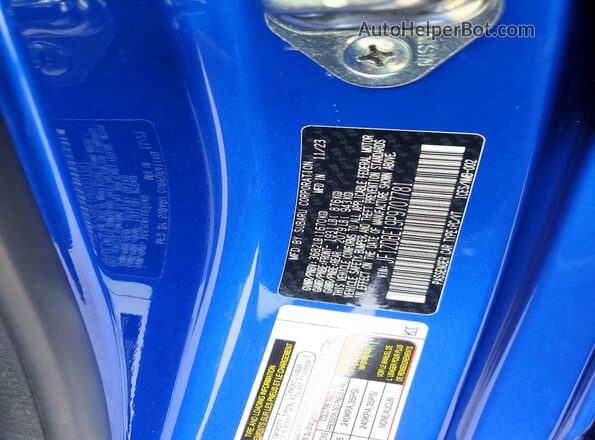 JF1ZDBE19P9707781 2023 SUBARU BRZ Blue ძრავის განყოფილების ხედი