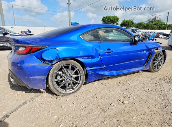 JF1ZDBE19R9702373 2024 SUBARU BRZ Blue უკანა მარჯვენა