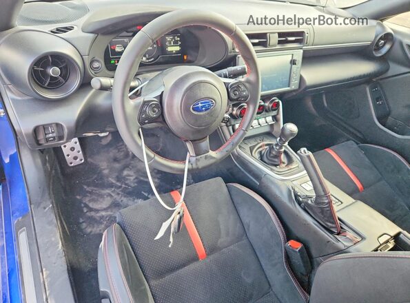 JF1ZDBE19R9702373 2024 SUBARU BRZ Blue წინა პანელის ხედი