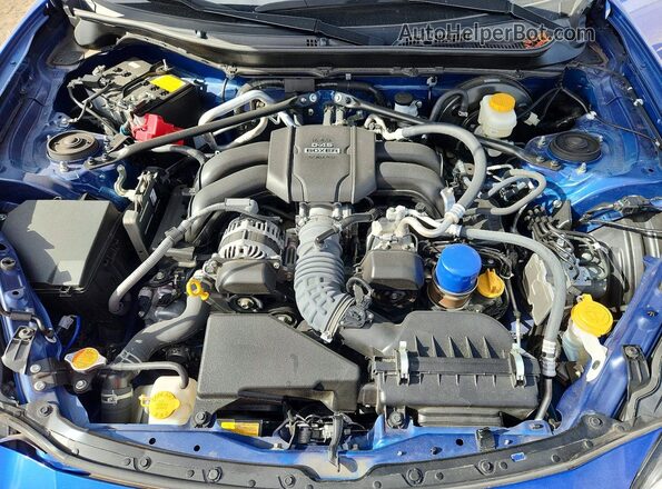 JF1ZDBE19R9702373 2024 SUBARU BRZ Blue უკანა სალონის ხედი