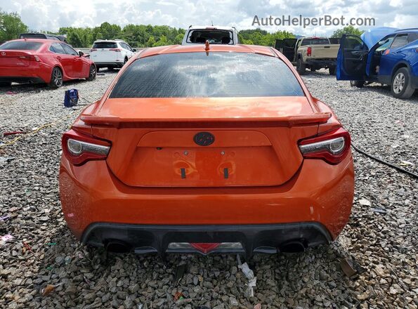JF1ZNAA13H8701639 2017 TOYOTA 86 Orange Вид ззаду