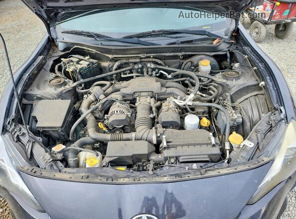 JF1ZNAA14J8700442 2018 TOYOTA 86 Charcoal Widok wnętrza z tyłu