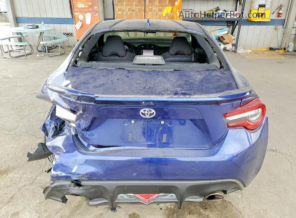 JF1ZNAA19H8706487 2017 TOYOTA 86 Blue Widok z tyłu