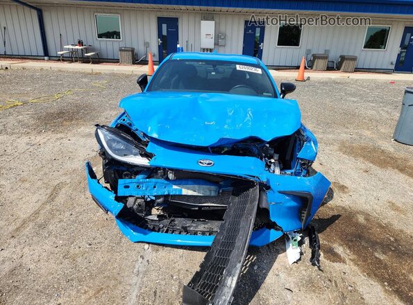 JF1ZNBB14P9754217 2023 TOYOTA GR86 Blue წინა ხედი