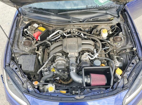 JF1ZNBC12P8754270 2023 TOYOTA GR86 Blue უკანა სალონის ხედი