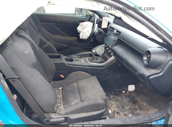 JF1ZNBC17N8750311 2022 TOYOTA GR86 Blue Front interior view