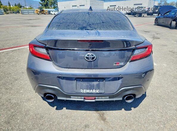 JF1ZNBC17N8752785 2022 TOYOTA GR86 Charcoal Widok z tyłu