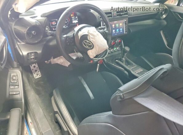 JF1ZNBE12P9752610 2023 TOYOTA GR Blue Dashboard view
