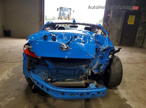JF1ZNBE12P9752610 2023 TOYOTA GR Blue Rear view