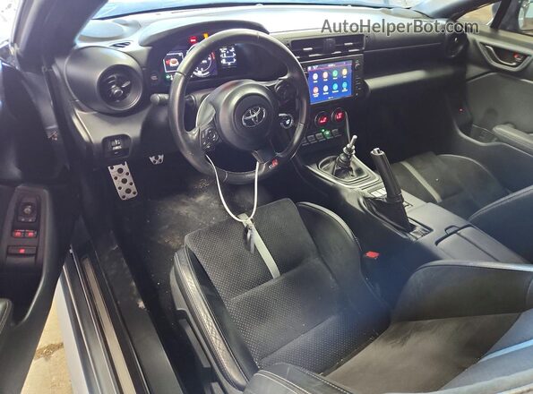 JF1ZNBE12P9761534 2023 TOYOTA GR Gray Вид панелі приладів