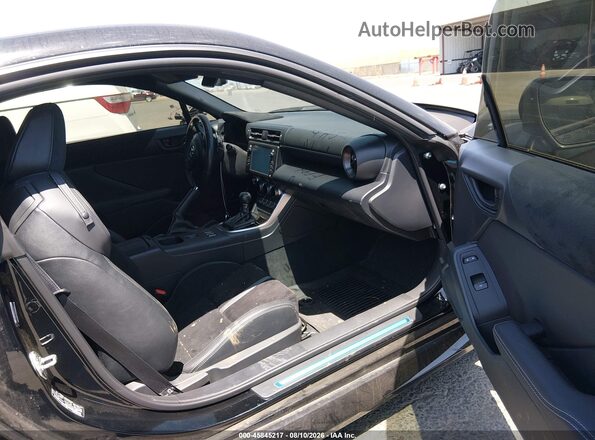 JF1ZNBE12S8750564 2025 TOYOTA GR86 Black Widok wnętrza z przodu