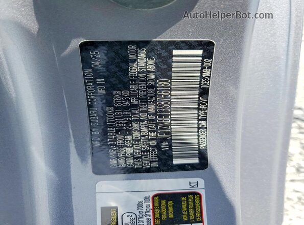 JF1ZNBE13S8756180 2025 TOYOTA GR Silver Вид підкапотного простору