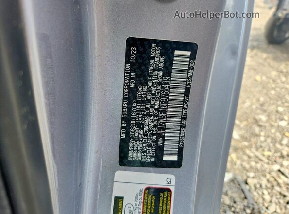 JF1ZNBE16P9765439 2023 TOYOTA GR Silver Widok komory silnika