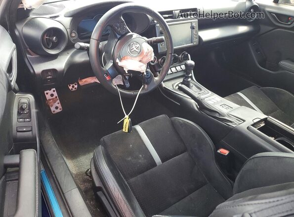 JF1ZNBE17P9754305 2023 TOYOTA GR Blue Dashboard view