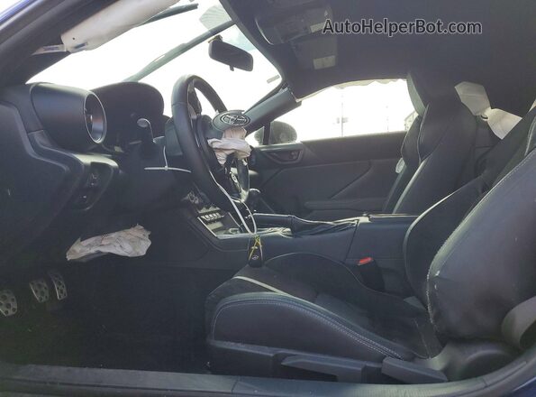 JF1ZNBE17P9754305 2023 TOYOTA GR Blue Front interior view